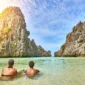 people at hidden beach