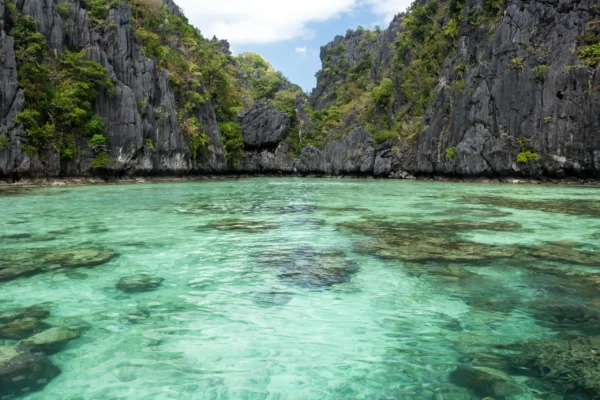 entrance of small lagoon